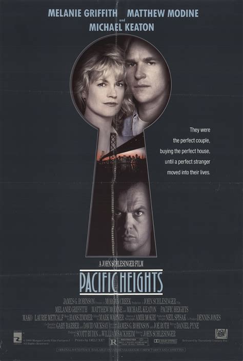 Can't find a movie or tv show? Pacific Heights : Extra Large Movie Poster Image - IMP Awards
