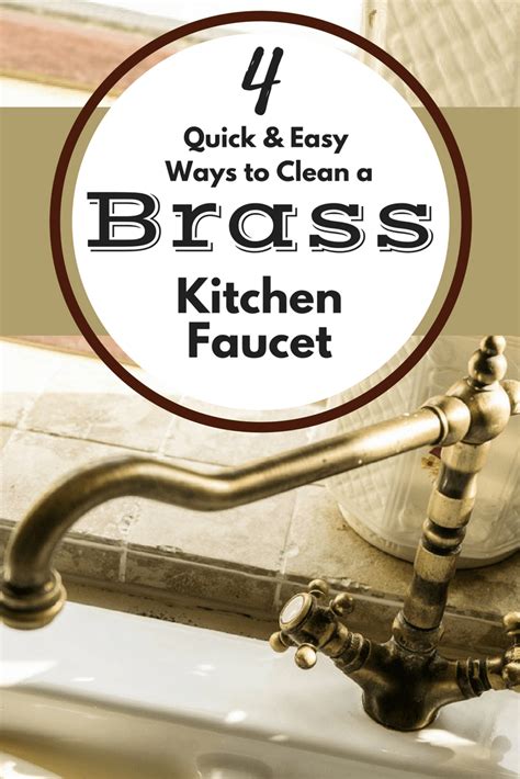 It has that mottled i love the look of brushed or satin nickel. adventuresofthemomkind.com | Brass kitchen faucet, How to ...