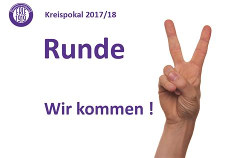 Der sv horn ist als meister der regionalliga ost 2017/18 in die neue 2. SpVgg. Erle 1919 e.V. Kreispokal - Runde 2 - Wir kommen ...