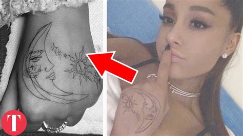 In a way, this tattoo is dedicated to her grandfather, frank grande. The Secret Meaning behind Ariana Grande's new Tattoo - The ...