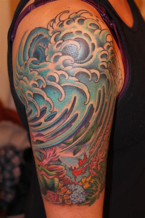 Click here to visit our gallery: Coral Reef scene by Phill Bartell. | Inspirational tattoos ...