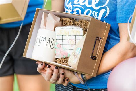 Easy gift box decoration ideas with stunning results! Bridesmaids Gift Box Ideas — Weddings With A Twist, LLC