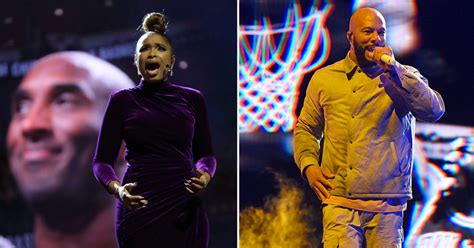 Jennifer hudson and donald trump (getty images). Jennifer Hudson & Common Perform Emotional Kobe Bryant ...