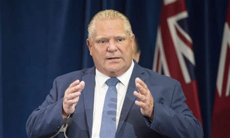 Doug ford makes an announcement ahead of the throne speech: Ford Government Standing its Ground on Sex-Ed Curriculum