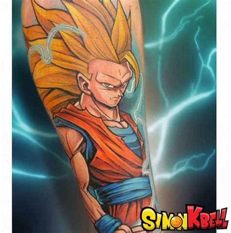 The most common dragon ball tattoo material is metal. The Very Best Dragon Ball Z Tattoos | Dragon ball tattoo ...