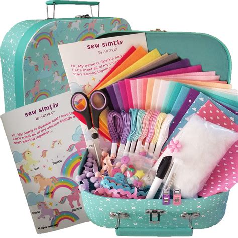 Maybe you would like to learn more about one of these? ARTIKA Sewing KIT for Kids, DIY Craft for Girls, The Most ...