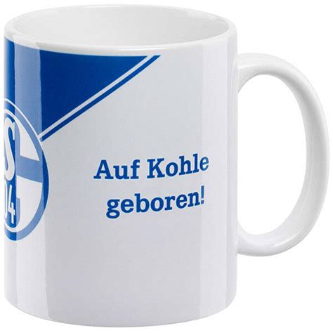 Fc köln koe11 wohnzimmer teppich, küchenteppich. FC Schalke 04 Tasse Auf Kohle geboren! | Fussball-Fanshop-24