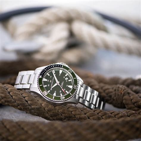 HAMILTON KHAKI NAVY SCUBA AUTO H82375161: retail price ...