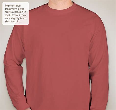 Comfort Colors 100% Cotton Long Sleeve Shirt - White | Cotton long sleeve shirt, Long sleeve ...