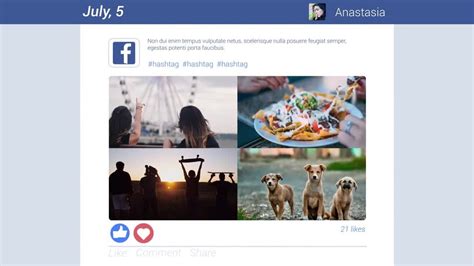 Social media posts v1 is a versatile after effects template that contains a fantastic collect of 10 awesome social media posts in 3 resolutions. Social Media Timeline Slideshow After Effects Templates ...