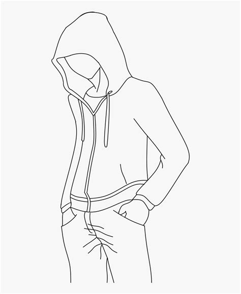 The chances you will have to draw characters wearing hoodies are higher than you would expect! Hoodie Outline Png & Free Hoodie Outline.png Transparent ...