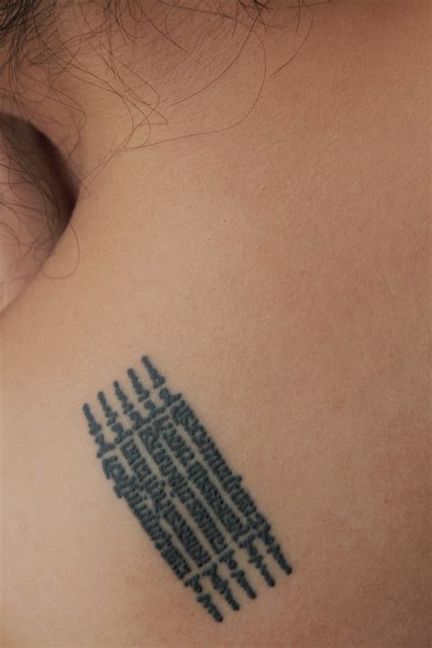 Since then, there has been no going back for this name. Angelina Jolie's tattoo | My wife reading the Thai newspaper… | Flickr
