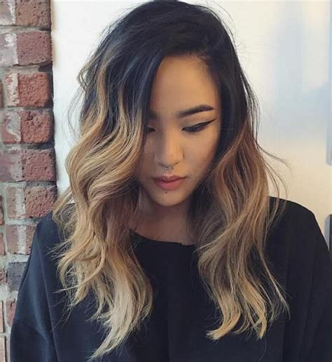 Photo about beautiful asian girl with beautiful brown long hair. 30 Modern Asian Hairstyles for Women and Girls | Asian ...