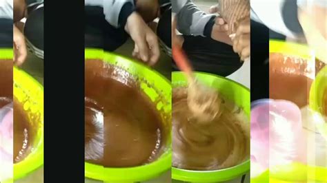 Caranya pun mudah, kacau dalam periuk non stick atau lebih mudah guna periuk noxxa. Dodol ketan coklat - YouTube