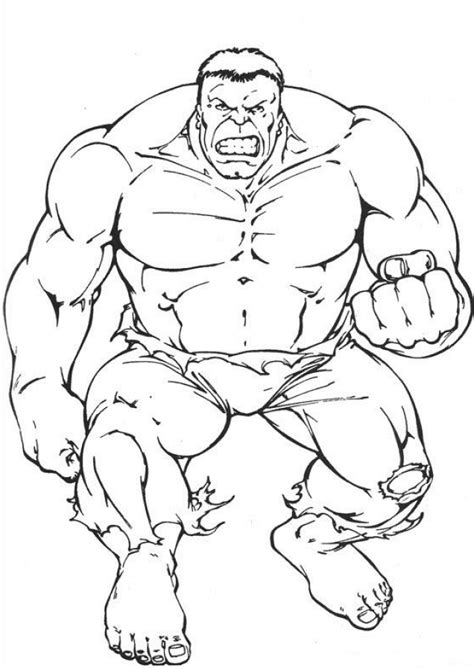 As the hulk, banner is capable of significant feats of strength, the magnitude of which increase in direct proportion to the character's anger. Free Printable Hulk Coloring Pages For Kids