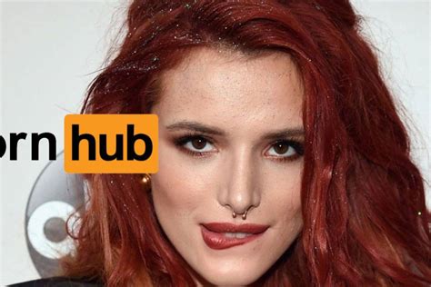 Bella Thorne dirigió una película porno para Pornhub e internet estalla