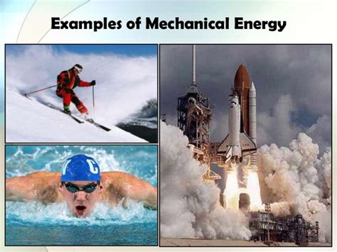 (no other forms of energy are involved during the fall, because the ball never builds up enough speed for air resistance—which would create thermal energy—to become signicant.) Mechanical Energy