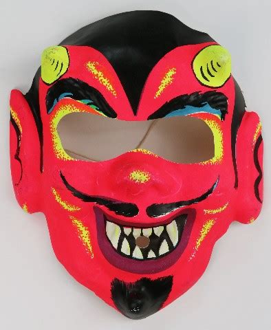 Check spelling or type a new query. Vintage Devil Halloween Mask Horror Monster Demon