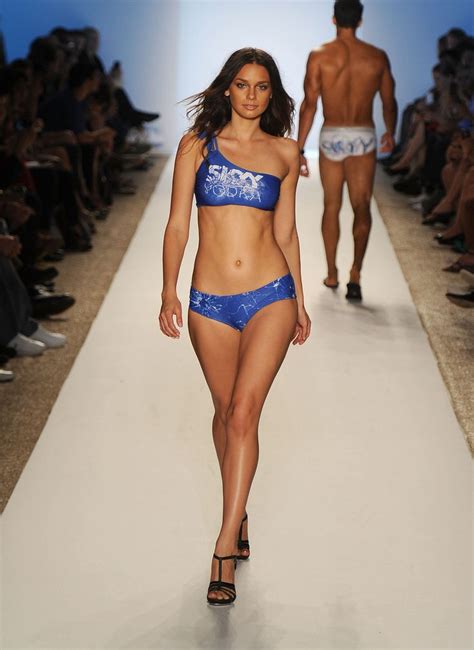 Fashion kids show | catwalk beachwear swimwear | podium defile. One shoulder swimsuit- Diesel Fashion Show | Sexy ...