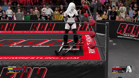 Battle droid __ 5 of 6: Darth Talon vs Lady Death - WWE 2K16 12.07.2016 - YouTube