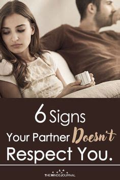 6 Signs Your Partner Doesn't Respect You (With images ...