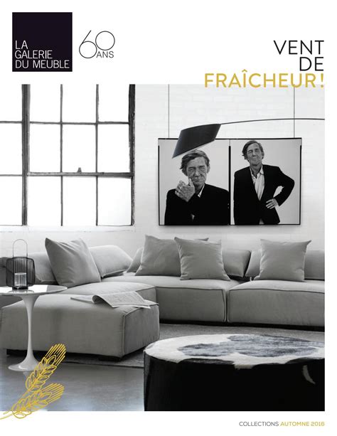 La Galerie du Meuble / Brochure collections automne 2016 by La Galerie ...