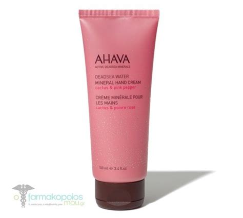 Dead sea water «линия для тела и волос». Ahava Dead Sea Plants Mineral Hand Cream - Cactus & Pink ...