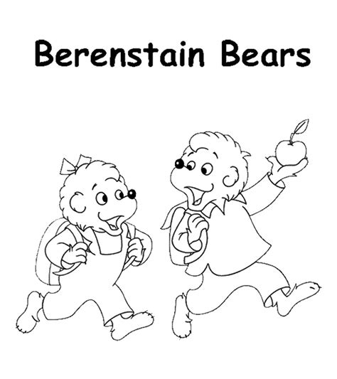 Berenstain bears coloring pages pdf. Coloring Pages Of Berenstain Bears - Coloring Walls