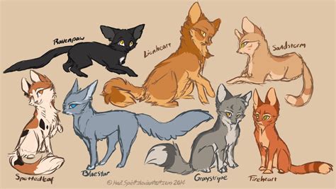 Warrior cats drawings step how to draw a cat tutorial photos of. Warrior Cats Concepts sketch by FoxifyArt on DeviantArt