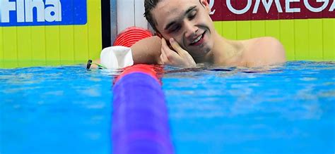 He is the current holder of the world record in the 200 metre butterfly. Sport: A vizes vb felfedezettje, Milák Kristóf junior ...