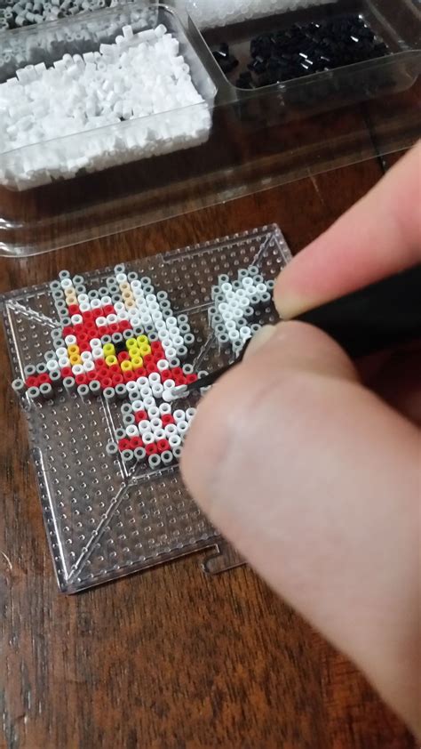 Upload an image file from your. Using mini-beads to make a shiny Litten.