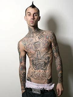 Travis barker talks tattoos and pain. 270 best images about Music Canvas on Pinterest ...