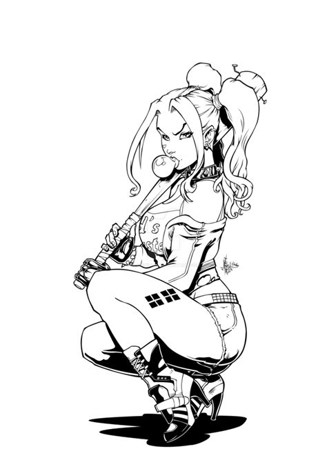 Because the coloring page has become more popular among the people around the world especially for children, now many manufacturers have invented many models and designs of coloring pages that people, especially children can colorize. harley quinn chewing bubble gum Suicide Squad coloring ...