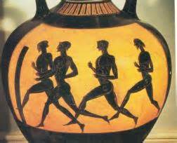 Vetor anfígoras e colunas gregas antigas. Ταξίδι στην αρχαία Ελλάδα: Τα ολυμπιακά αγωνίσματα στην ...