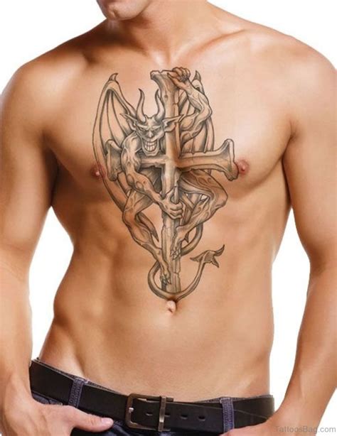 One of the most common tattoo designs sported by men is a cross tattoo. 75 Stylish Cross Tattoos For Chest