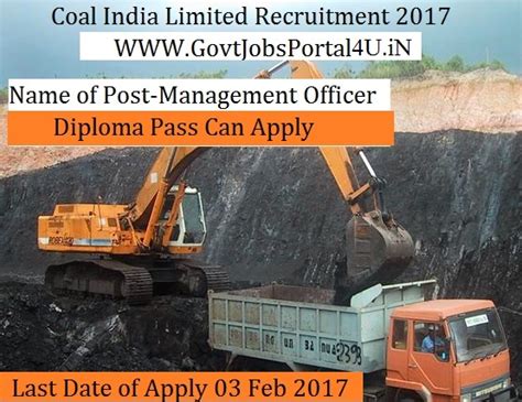 Management information system specialist job position in lakshadweep administrationno. Coal India Limited Recruitment 2017 - 1319 Management ...