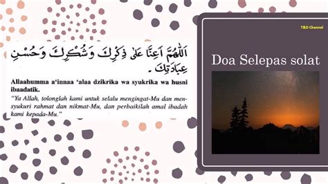 Solat hajat, cara solat hajat, doa solat hajat, pandua solat hajat, soa solat hajat yang mutajab, solat hajat ringkas, doa selepas solat hajat, cara cara ssolat hajay, doa solat hajat rumi. DOA Pendek Selepas Solat - YouTube