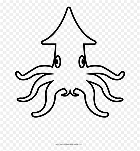 What are the names of the colouring pages in octonauts? Squid Coloring Book Drawing - Drawing Giant Squid Clipart ...