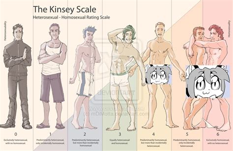 Another is the embarrassment metric — wherein you rate how embarrassed you'd feel if you. Where do you fall on the kinsey scale?