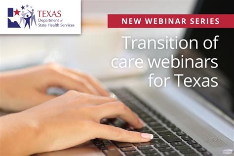 * this tool provides aca premium subsidy estimates based on your household income. Texas DSHS announces transition of care webinar series