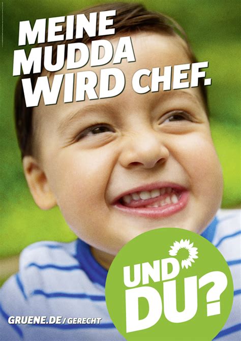 Welcher stadtverband kann es sich schon leisten, mit einer eigenen kampagne in den wahlkampf zu ziehen? Die Grünen Roßdorf/Gundernhausen: Grüne Plakate ...