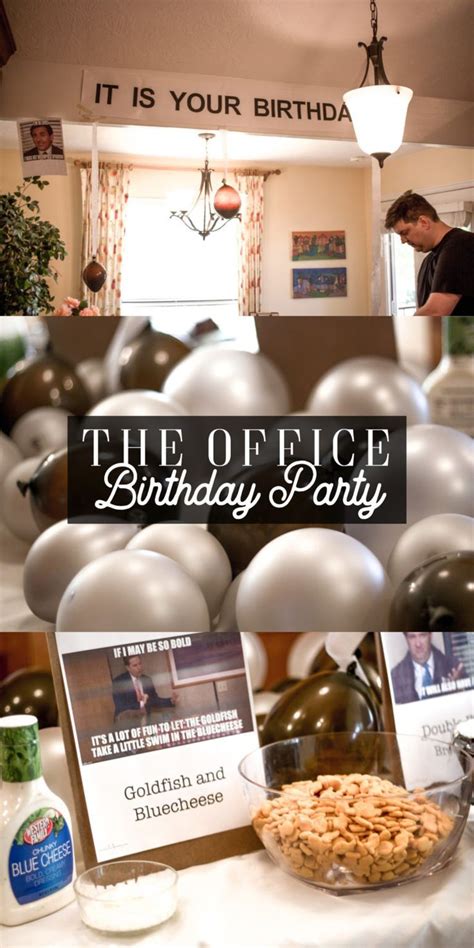 Do you like this video? The Office Themed Birthday Party | Office themed party ...