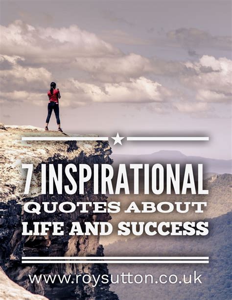 Great inspirational quotes can inspire your soul. 7 inspirational quotes about life and success | Life quotes, Inspirational quotes, Inspiring ...