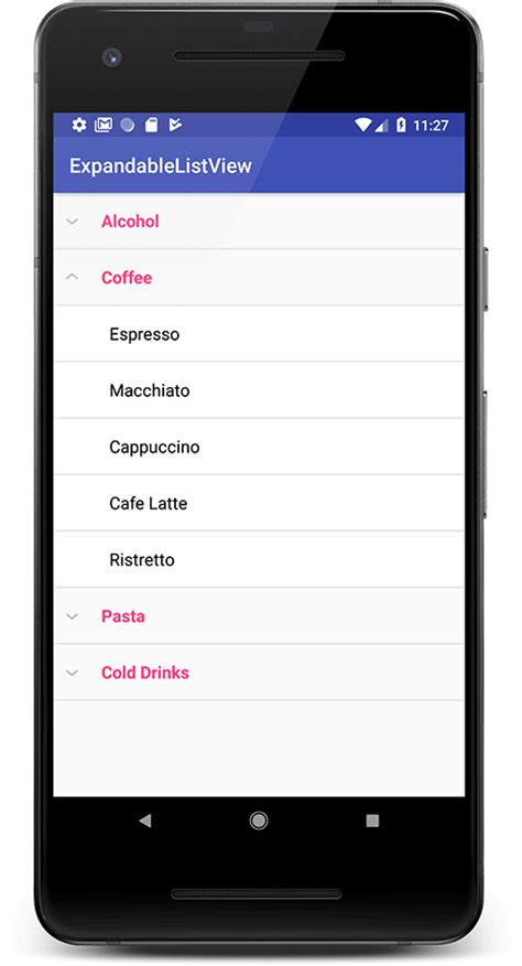 Scopri ricette, idee per la casa, consigli di stile e altre idee da provare. Android Expandable List View Tutorial - Android Tutorials Hub
