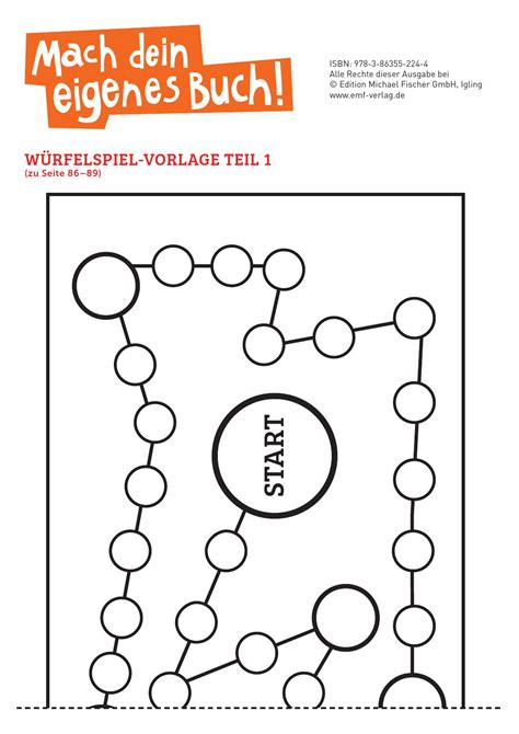 It teaches numbers and counting, and how to take turns, and is still exciting enough for adults. Mach dein eigenes Buch // Würfelspiel by Edition Michael ...