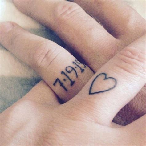 Wedding couple infinity tattoos on their ring finger. Couple tatoo | Infinity tattoo, Fish tattoos, Tatoos