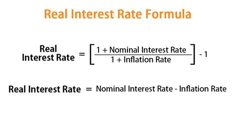 How do you calculate nominal interest rate? Real Interest Rate Formula | Calculator (Examples With ...