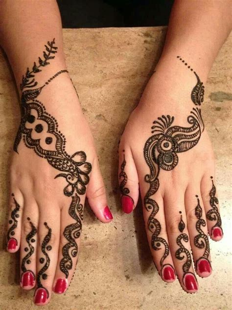 So if you don't want to go all those hassles and regrets, a henna tattoo is a much better option for you. Pretty | Hand henna, Mehndi designs, Henna hand tattoo