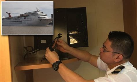 Check spelling or type a new query. Family find hidden camera their Carnival cruise ship cabin ...