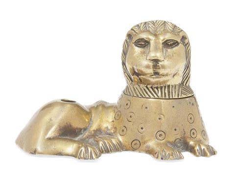 Negozio di musica digitale su amazon.it. A FLEMISH BRASS INKWELL PROBABLY 15TH CENTURY Modelled as a recumbent lion, with hinged head and ...